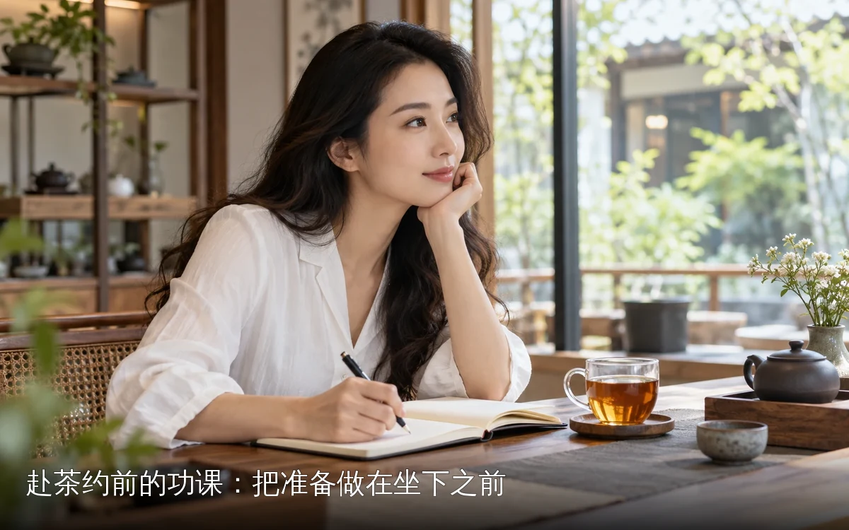 赴茶约前的功课：把准备做在坐下之前